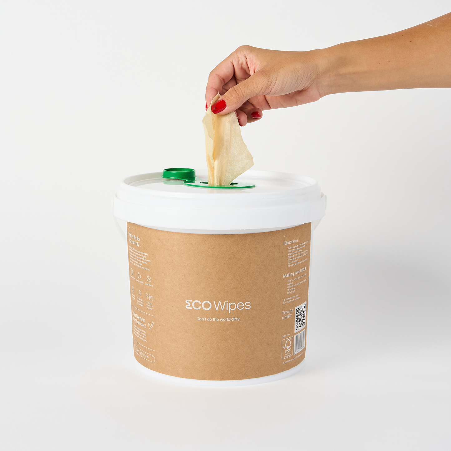 Conscious Wiper Bundle — FOREVER Dispenser + ECO Wipes 2 Rolls