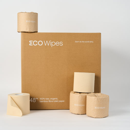 UNBLEACHED Bamboo Toilet paper (48 box)