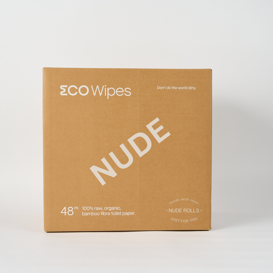 UNBLEACHED Nude Bamboo Toilet paper (48 box)