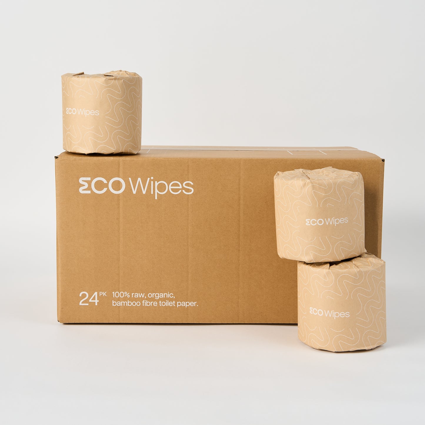 UNBLEACHED Bamboo Toilet paper