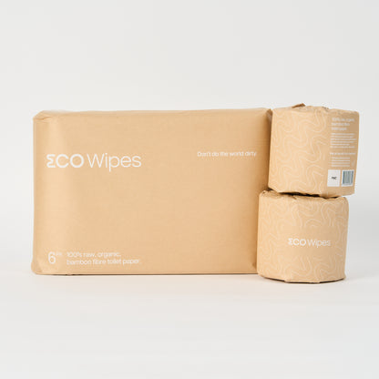 UNBLEACHED Bamboo Toilet paper